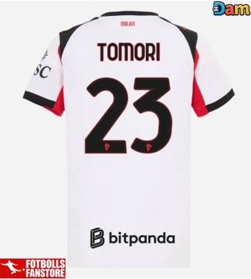 AC Milan Fikayo Tomori #23 Bortatröja Dam 2025-26 Kortärmad